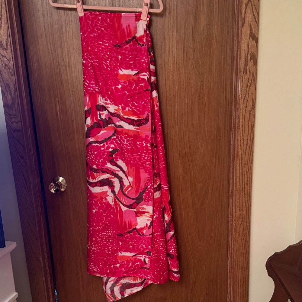Vibrant Pink Swim Sarong